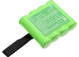 Techtek Batteria Compatibile Con [Nonin] Palm Sat 2500 Pulse Oximeter, Pulseoximeter Palm Sat 2500, Sat 2500 Sostituisce 110261, Per 3088-000 Rev B,