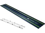 Festool Fs 1400/2 Bl Binario Di Guida 1400 Mm Blu ( 578246 ) 100Y Anniversary Edition + Pezzo Di Collegamento FSV/2 ( 577039 )