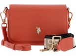 U.S. Polo Assn. Borsa A Tracolla Mansion Flap Crossbody Bag Coral Corallo