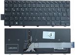Tastiera Tedesca Con Cornice Nera, Illuminazione Comp. Per Dell Inspiron 14 5447