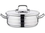 Korkmaz Astra2 Casseruola Bassa 32 X 9 Cm - 7 L, Pentola In Acciaio Inox Con Coperchio
