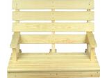 Qls Panca In Legno 120Cm Seduta Per Altalena Hollywood Altalena 11213