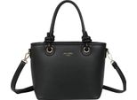Gallantry, Elegante Borsa Shopper Da Donna Con Tracolla, Nera
