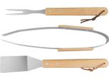 Set Di Attrezzi Strend Pro Grill, Per Grigliare E Arrostire, Con Manico In Legno, 3 Pezzi