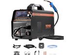 Saldatrice Mig Vevor, Saldatrice Da 160 A, Saldatrice Multiprocesso 4-In-1 Gas/Mig/Mma/Lift-Tig Con Tecnologia Inverter Igbt E Display Lcd