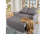 Divano Letto Pieghevole Merax Con Funzione Sleep - Divano Salvaspazio Con Schienale Regolabile, 180X127 Cm, Ideale Per Ambienti Piccoli