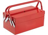 Cassetta Degli Attrezzi Multiuso - 355,6X200X165 Mm - Robusta Cassetta Degli Attrezzi - Cassetta Degli Attrezzi Rossa Per Uno Stoccaggio Organizzato