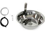 Lavello In Acciaio Inox Lavello Da Campeggio Integrato 32 Cm Camper Bulli Van T5