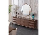Credenza Consolle Credenza Mobile Da Soggiorno Con Specchio