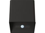 Beneito Faure Applique Led A Batteria Con Sensore Di Movimento Lek Sensor - 6W, 3000K, Ricarica USB-C, IP54 - Plafoniera Da Parete Nera