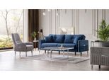 Confortevole Set Di Divani 3+1 Posti Design Elegante Per Una Vita Rilassata