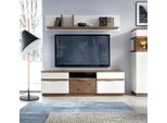 Set Da Salotto Mobili Moderni In Legno Scaffale A Muro Per Tv-Lowboard Lussuoso