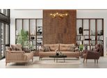 Confortevole Set Di Divani 3+3+1 Divano Da Salotto Accogliente Ed Elegante