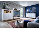 Parete Attrezzata Di Design Moderna Mensola Tv Bassa Da Parete Soggiorno Set 4 Pezzi