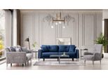 Comodo Set Di Divani 3+3+1 Design Elegante Per Un Comfort Abitativo Di Classe