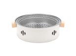 Griglia A Carbone Portatile Da 26,5 Cm, Griglia Da Tavolo Senza Fumo Con Ventola, 556 G - Grillster