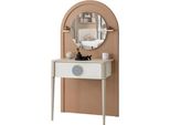 Tavolino Da Toilette Elegante Cassetto A Specchio Design Elegante Arredo Moderno
