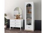 Elegante Cassettiera Set Di Librerie Design Moderno Bianco Eleganti Mobili Da Soggiorno