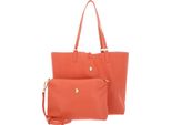 U.S. Polo Assn. Borsa Shopper Borsa A Tracolla Rogersville Shopping Bag Coral / Chain Sea Corallo Avorio