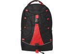 Midocean - Zaino "Monte Lema"", Dettaglio A Contrasto MO1103 (Taglia Unica) (Rosso)"