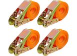 Cinghie Di Tensione Relaxdays Con Cricchetto Set Di 4 Pezzi