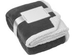 Midocean - Coperta "Zermatt"", Pile Corallo MO1117 (Taglia Unica) (Grigio)"