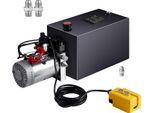 Succebuy Pompa Idraulica Da 15 Litri, Unità A Doppio Effetto, 0,91 Gpm, 3200 Psi Di Pressione Massima, Pompa Idraulica Dc 12 V Per Rimorchi Ribaltabili, Sollevatori Di Automobili