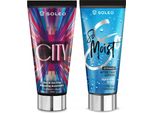 Set Soleo City: Acceleratore Di Abbronzatura & Balsamo Idratante Doposole