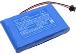 Techtek Batteria Compatibile Con [Bistos] BT-740 Pulse Oximeter, BT-770 Pulse Oximeter, BT740 Pulse Oximeter, BT770 Pulse Oximeter Sostituisce 022-00