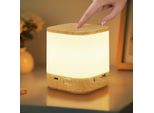 Zmh Night Light Touch Dimmable Led Rechargeable Table Lamp Cordless1800Mah Usb Rechargeable Bedside Lamp Con 3 Temperature Colore Funzione Timing