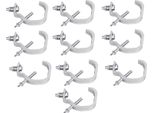 10PCS Gancio Della Luce Del Palcoscenico Alluminio Multifunzionale Ampio Palcoscenico Luci Traliccio Morsetto Per Concerto