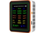 10 In 1 Monitor Della Qualità Dell'aria PM2.5 PM10 Co CO2 Tvoc Hcho Aqi Temperatura Umidità E Curva Di Visualizzazione Tester CO2 Meter Con Display A Colori Tft Da 2,8 Pollici Rilevatore Di Anidride Carbonica