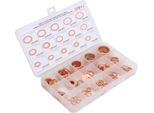 150Pcs Anello Di Tenuta Piatto Rosso Di Rame Guarnizione O Ring Guarnizione Anello Di Tenuta Rondella