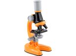 1200X Microscopio Bambini Microscopio Ottico Con Luce Led Bottiglie Di Raccolta 12Pcs Diapositive Per Bambini Studente Principiante Scienza Giocattolo Educativo