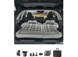 Vevor Materasso Gonfiabile Per Auto, Materasso Gonfiabile Da Campeggio, Letto Da Viaggio Imbottito E Ispessito, Materassino Portatile Per La Maggior Parte Dei Suv, Monovolume E Berline, Grigio