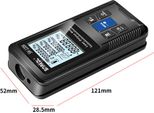 Telemetro Laser Intelligente Distanziometro Laser Digitale Con Modalità Di Misurazione Pitagora Area Volumi Singoli E Continui Funzione Regolabile IP54 Impermeabile