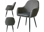 Ekspand | Sedia Queen - 85 Cm - Grigio Chiaro - Design Moderno - Velluto Di Alta Qualità - Comoda E Di Classe