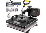 Pressa Termica 8 In 1 Pressa Per Trasferimento Tessile Pressa Tessile Con Pressa A Piastra Da 38 X 38 Cm Pressa Per Stampa Tessile Da 1000 W Adatta Per