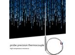 Filettatura M8 Tipo K Termocoppia 200 Mm Sonda Sensore Di Temperatura Filo 0-400�� (1 M)