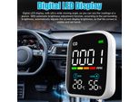 Rivelatore Di Co Con Display Digitale A Led Tester Portatile Di Monossido Di Carbonio Misuratore Di Prova Multifunzionale Di Temperatura E Umidità Sensore Elettrochimico Di Co Tester Di Qualità Dell'aria Per Uso Domestico