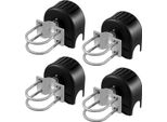 Set Per Cancelli Scorrevoli Con Scanalatura A U 4 Ruote Per Binari - Copertura Per Cantilever - Set Completo Di Accessori Per Cancelli Scorrevoli Con Copertura Per Cantilever Di Alta Qualità