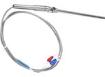 Filettatura M8 Tipo K Termocoppia 100 Mm Sonda Sensore Di Temperatura Filo 0-400�� (1 M)