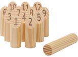 Vinga - Gioco, Legno, Numero XD709 (10 Cm X 2,5 Cm X 2,5 Cm) (Marrone)