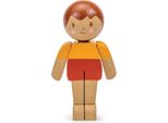 Ragazzo Della Casa Delle Bambole Tender Leaf - Figura Giocattolo In Legno Della Famiglia Caramel