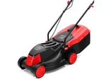 Tosaerba Elettrico Lehmann, 1200 W, Larghezza Di Taglio 32 Cm, Cesto Per L'erba Da 25 L, Regolazione Dell'altezza Di Taglio A 3 Livelli Da 25 A 65 Mm, Per Prati Fino A 500 M