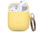 Elago Custodia In Silicone Per Airpods 2 E Airpods 1, Gialla