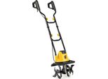 Motozappa Elettrica Costway 750W, Larghezza Di Lavoro 32Cm, Profondità Di Lavoro 22Cm, 380 Giri/Min, Fresa Da Giardino Pieghevole Con Interruttore Di Sicurezza E Manico 32,5X24X138Cm