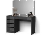 Livinity Tavolo Da Toeletta Imola, 120 Cm Con Illuminazione A Led, Antracite