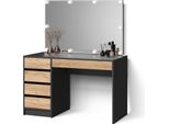 Livinity Toletta Imola, 120 Cm Con Illuminazione A Led, Antracite/Quercia Dorata