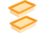 2PCS Filtro Aria 4203 141 0301/4203 007 1028 F��R Stihl Rucksackgebl?Se BR320 BR340 BR380 BR400